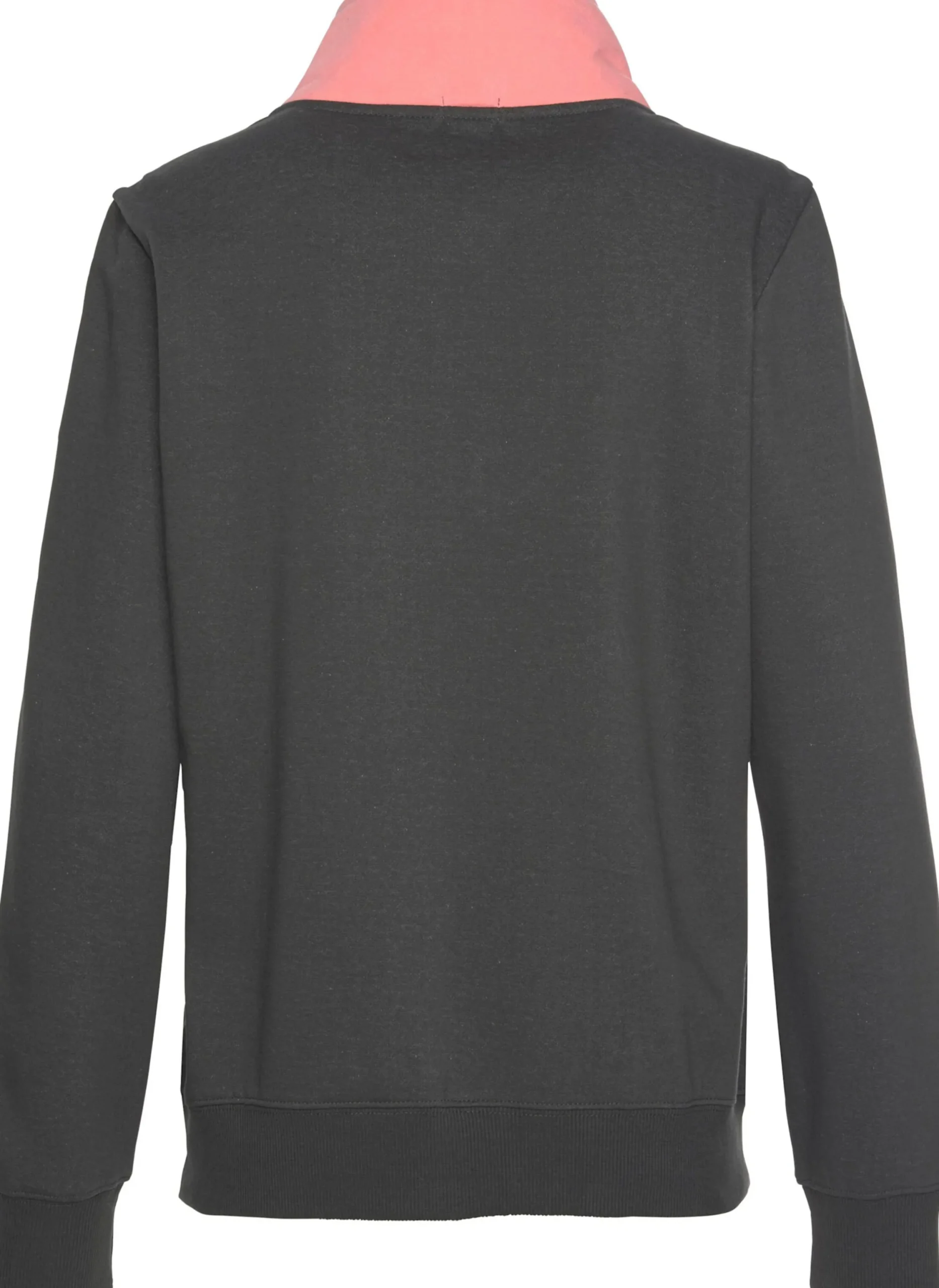 Homewear|Homewear|H.I.S Sweatjacke anthrazit-rosa