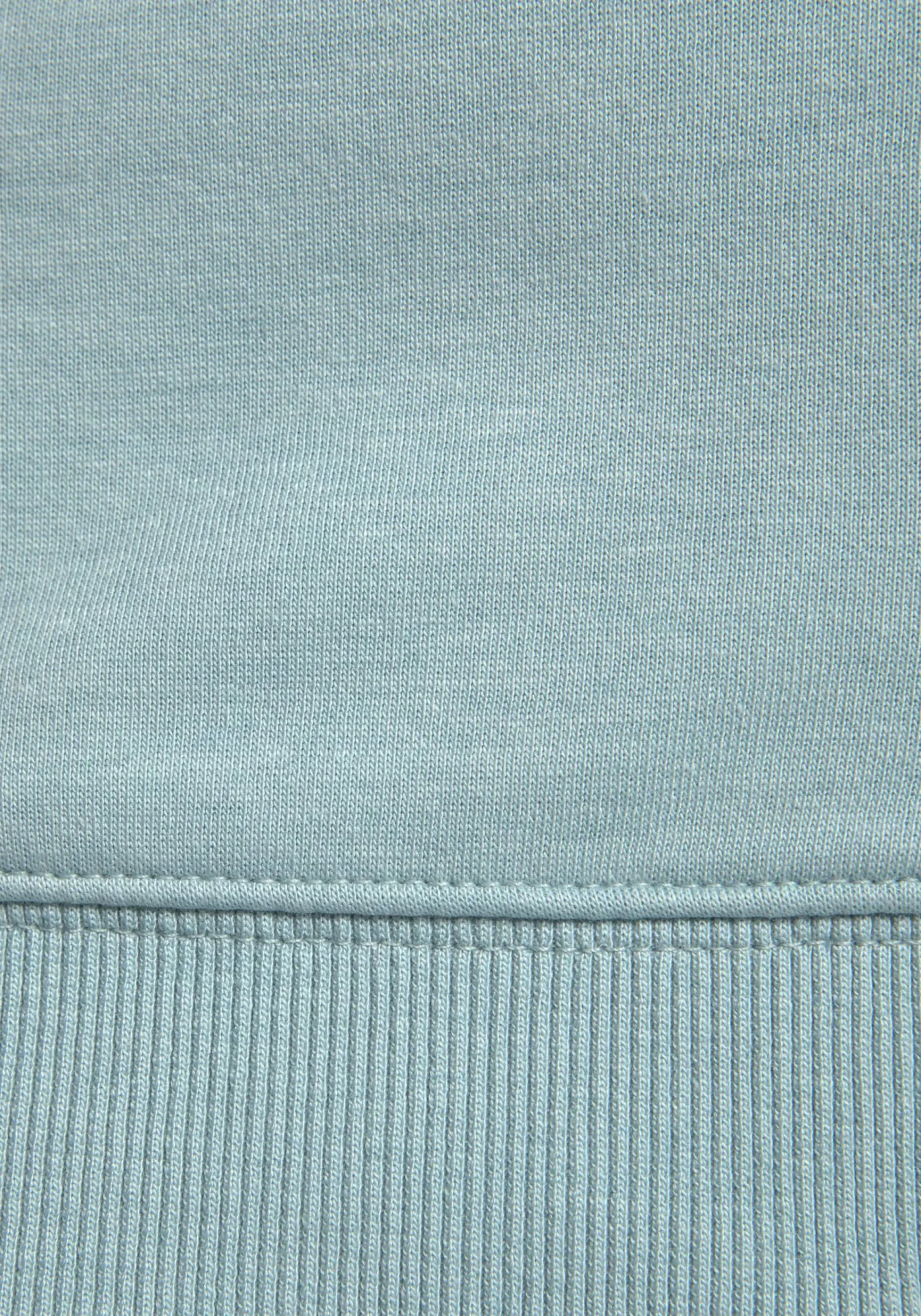 Homewear|Jacken| Sweatjacke mint-schwarz