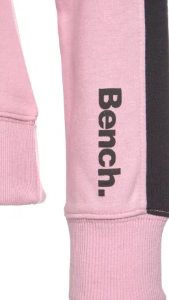 Homewear|Homewear| Sweatjacke rosa-schwarz