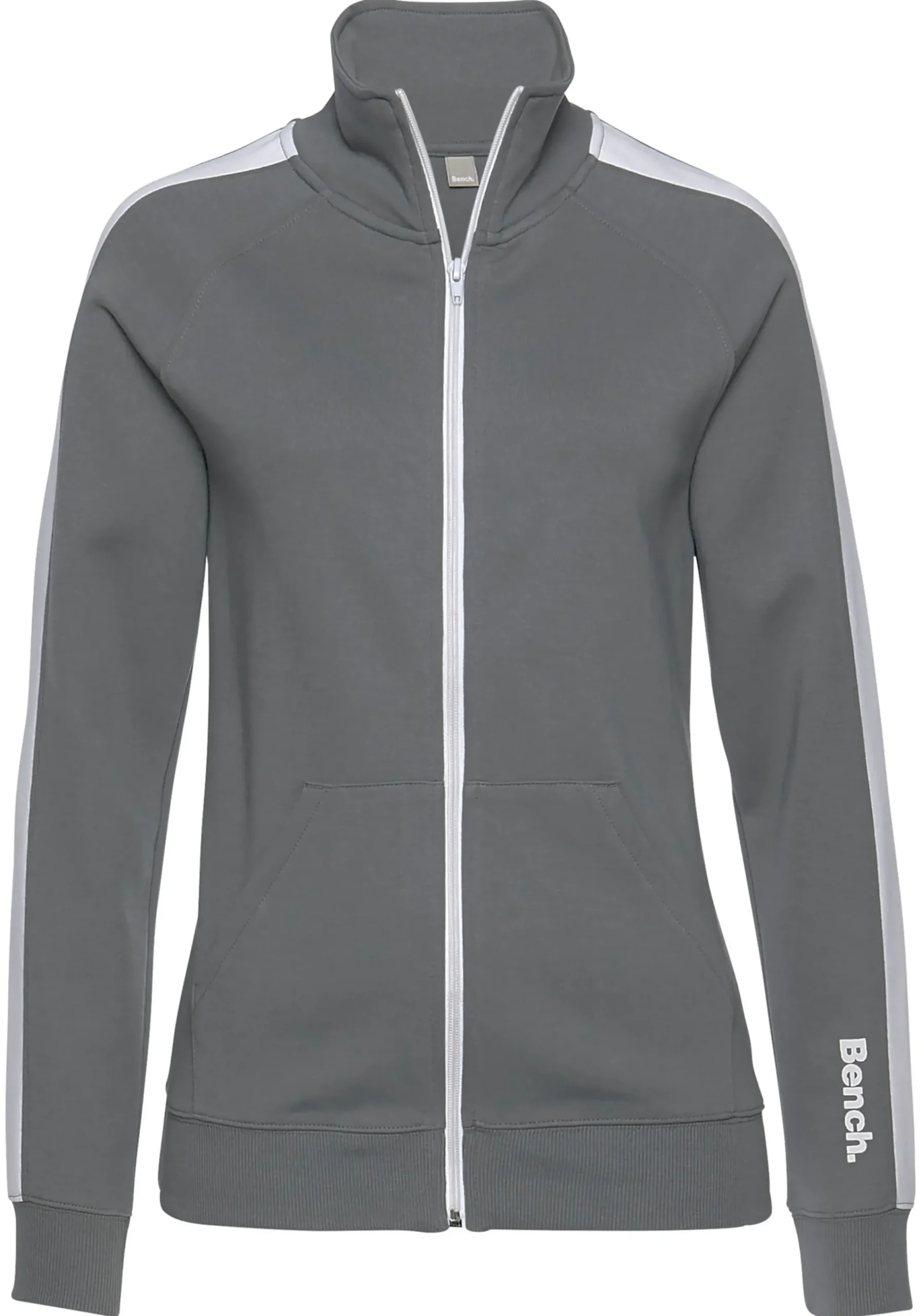 Homewear| Sweatjacke stone-weiß
