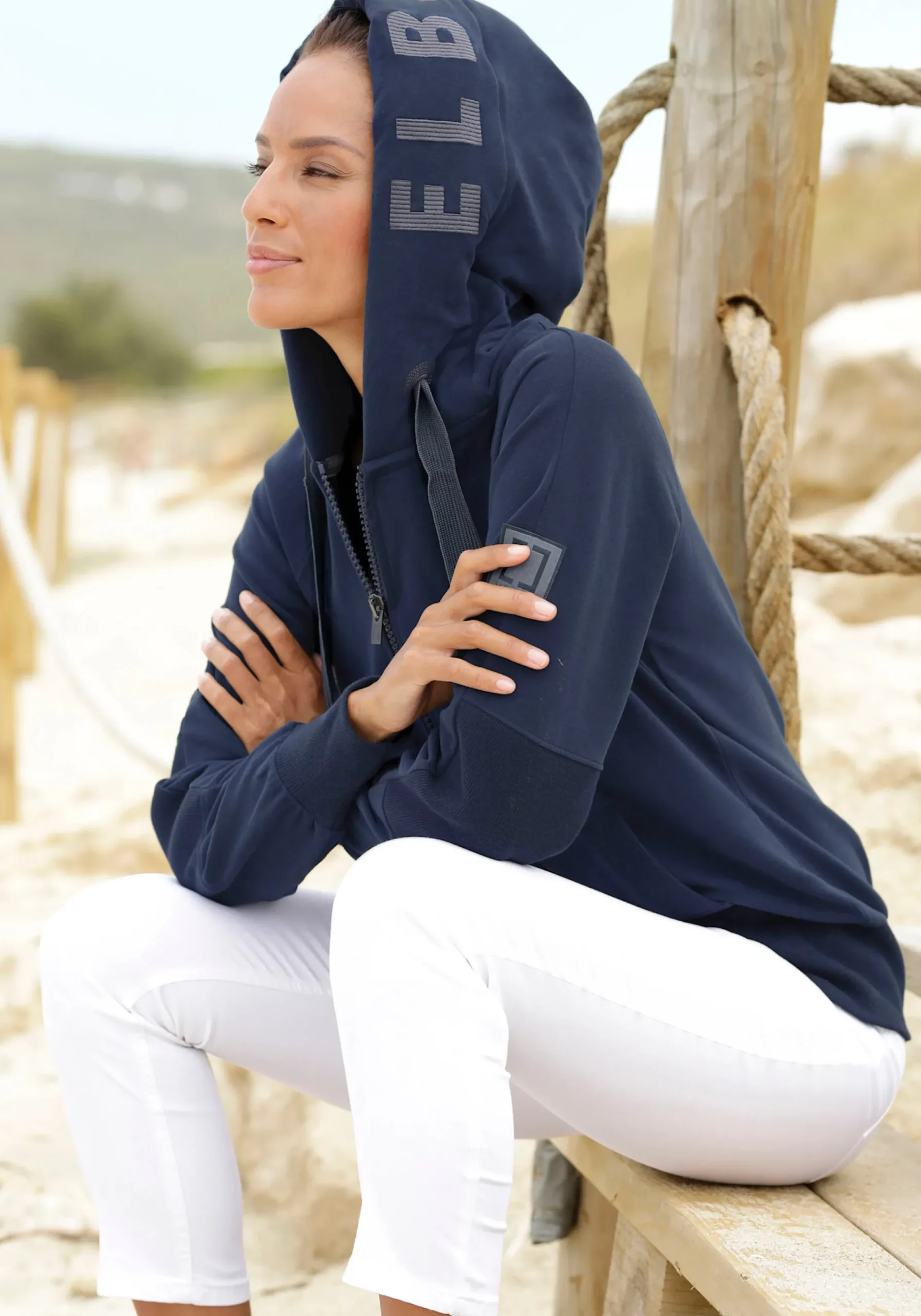 Homewear|Homewear|Elbsand Sweatjacke marine