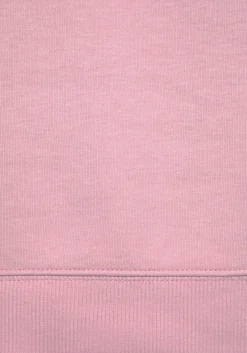 Homewear|Homewear| Sweatkleid rosa-schwarz