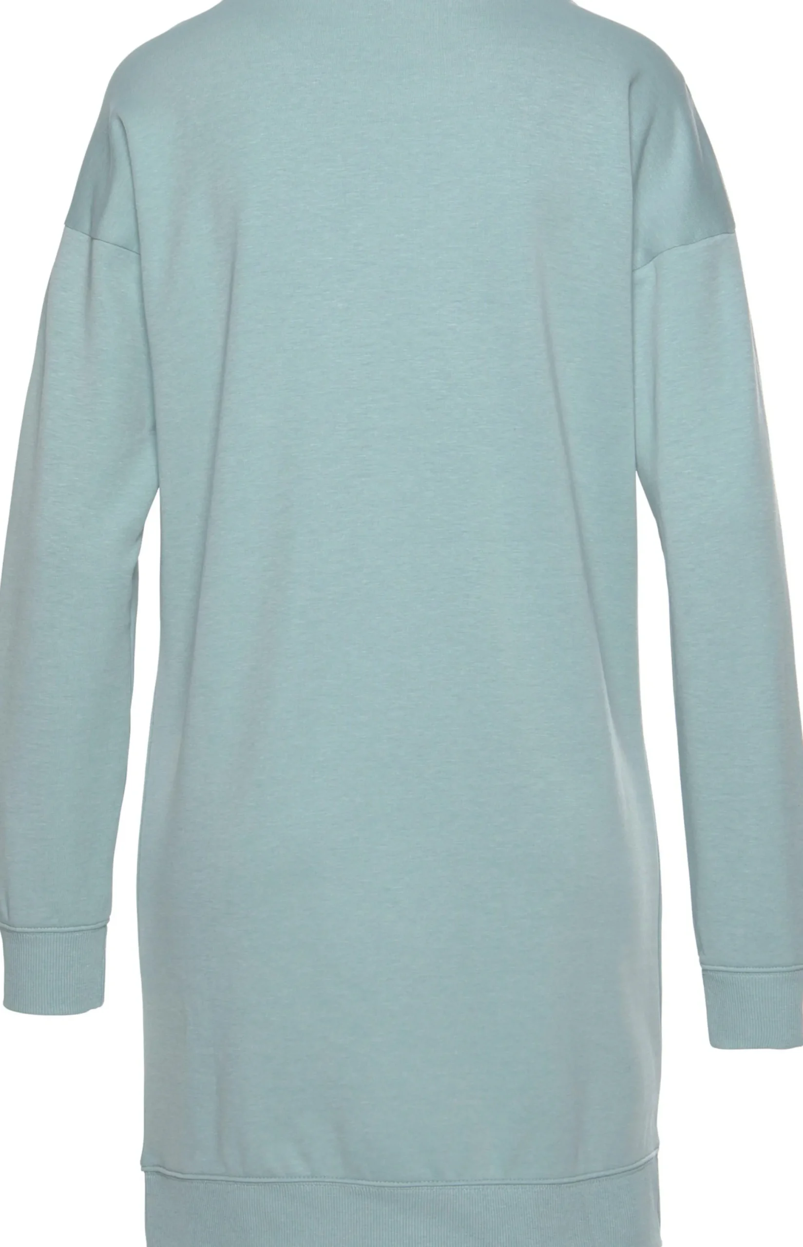 Homewear|Homewear| Sweatkleid mint-schwarz