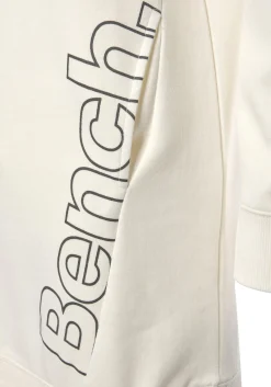 Homewear|Kleider| Sweatkleid ecru-schwarz