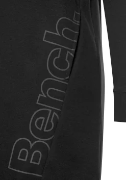 Kleider| Sweatkleid schwarz-weiß