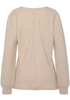 Pullover|Shirts|s.Oliver Sweatshirt creme