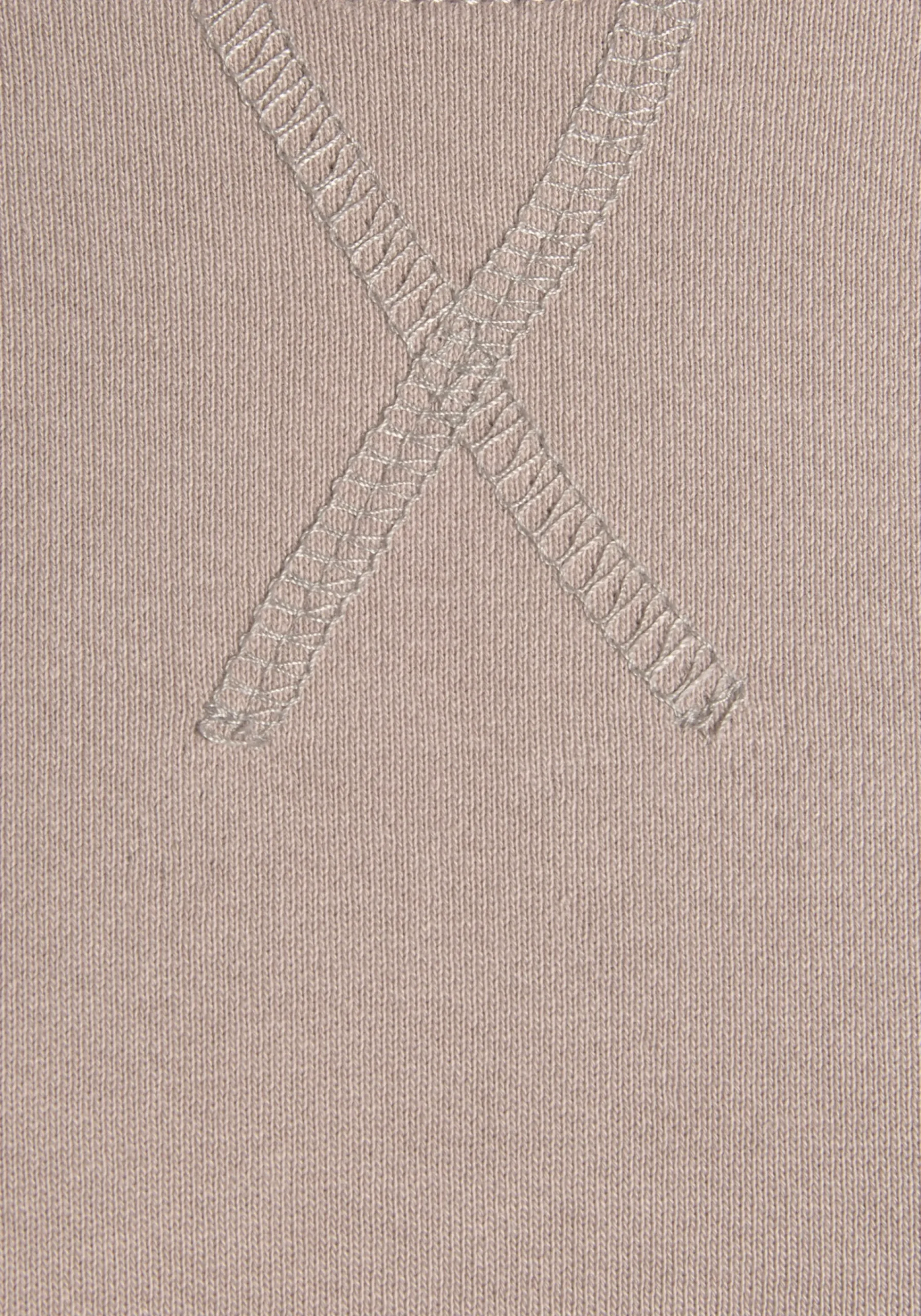 Shirts|LASCANA Sweatshirt hellbraun