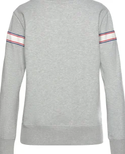 Homewear|Homewear|H.I.S Sweatshirt grau-meliert
