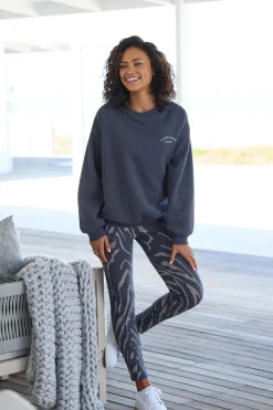 Strandmode|Pullover|LASCANA Sweatshirt anthrazit
