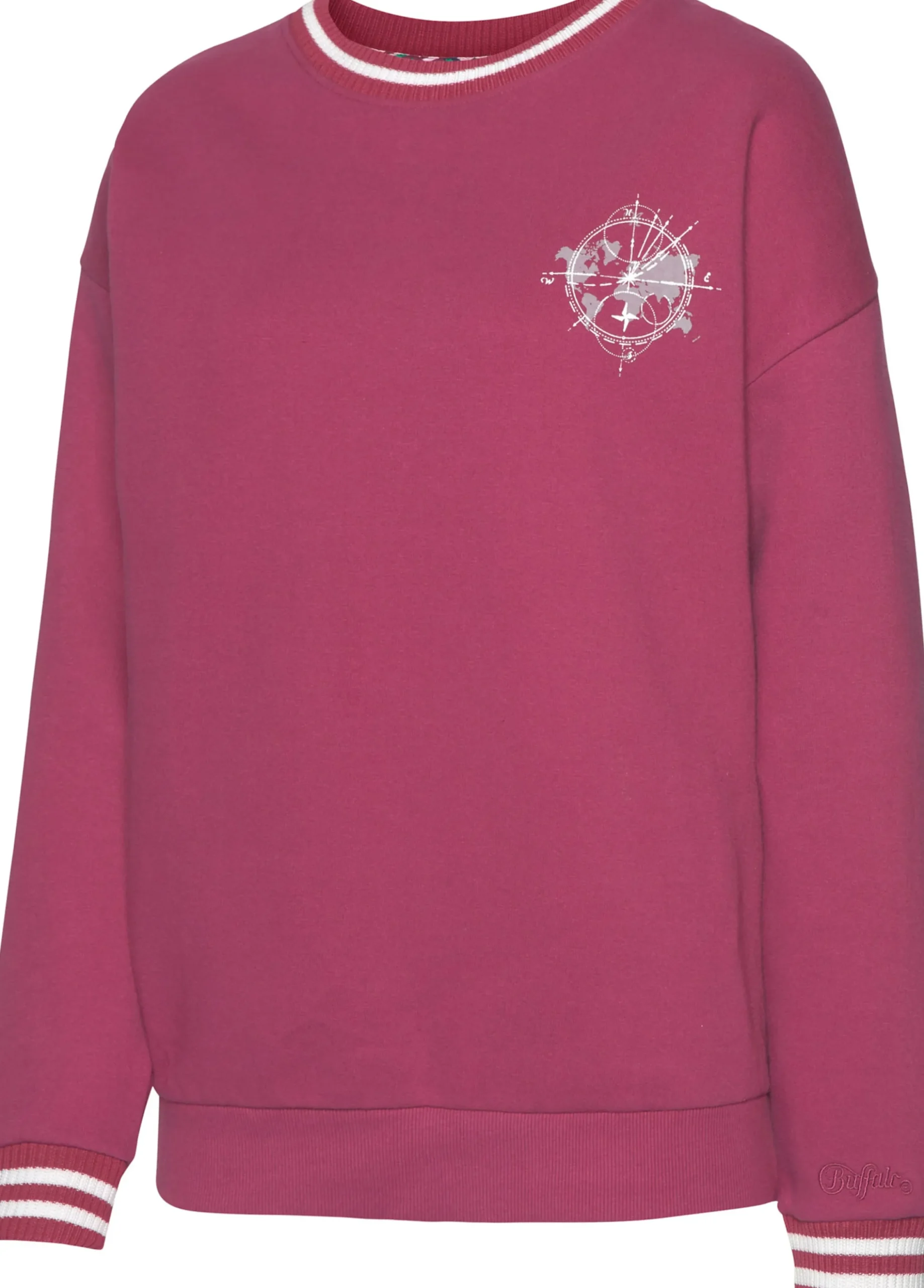 Strandmode|Shirts|Buffalo Sweatshirt himbeere