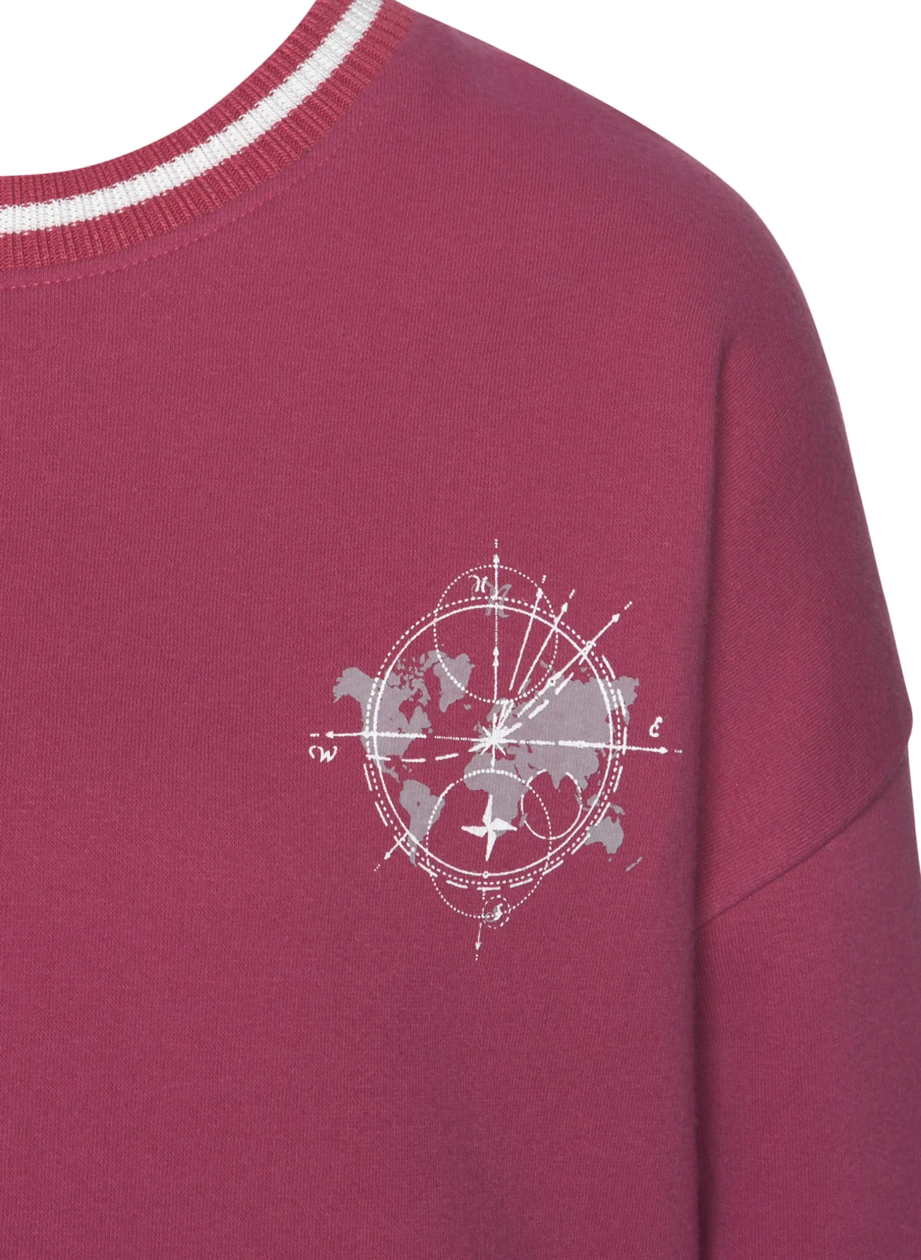 Strandmode|Shirts|Buffalo Sweatshirt himbeere