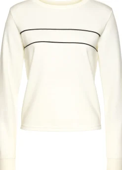 Homewear|H.I.S Sweatshirt ecru
