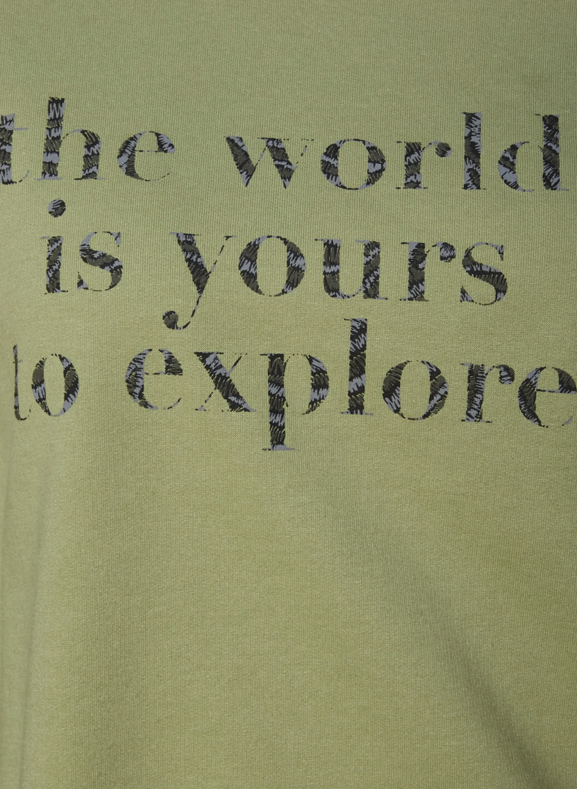 Shirts|LASCANA Sweatshirt khaki