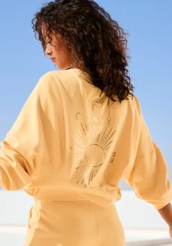 Homewear|Pullover|Buffalo Sweatshirt gelb
