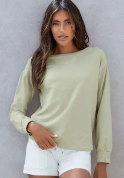Pullover|Shirts| Sweatshirt pistazie