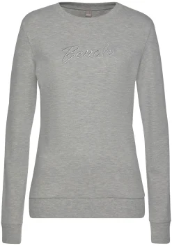 Shirts| Sweatshirt hellgrau-meliert