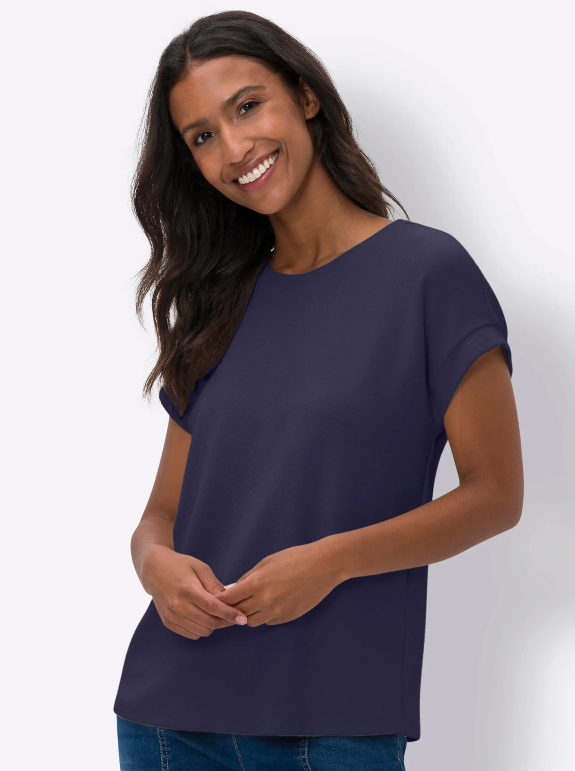 Pullover|heine Sweatshirt marine