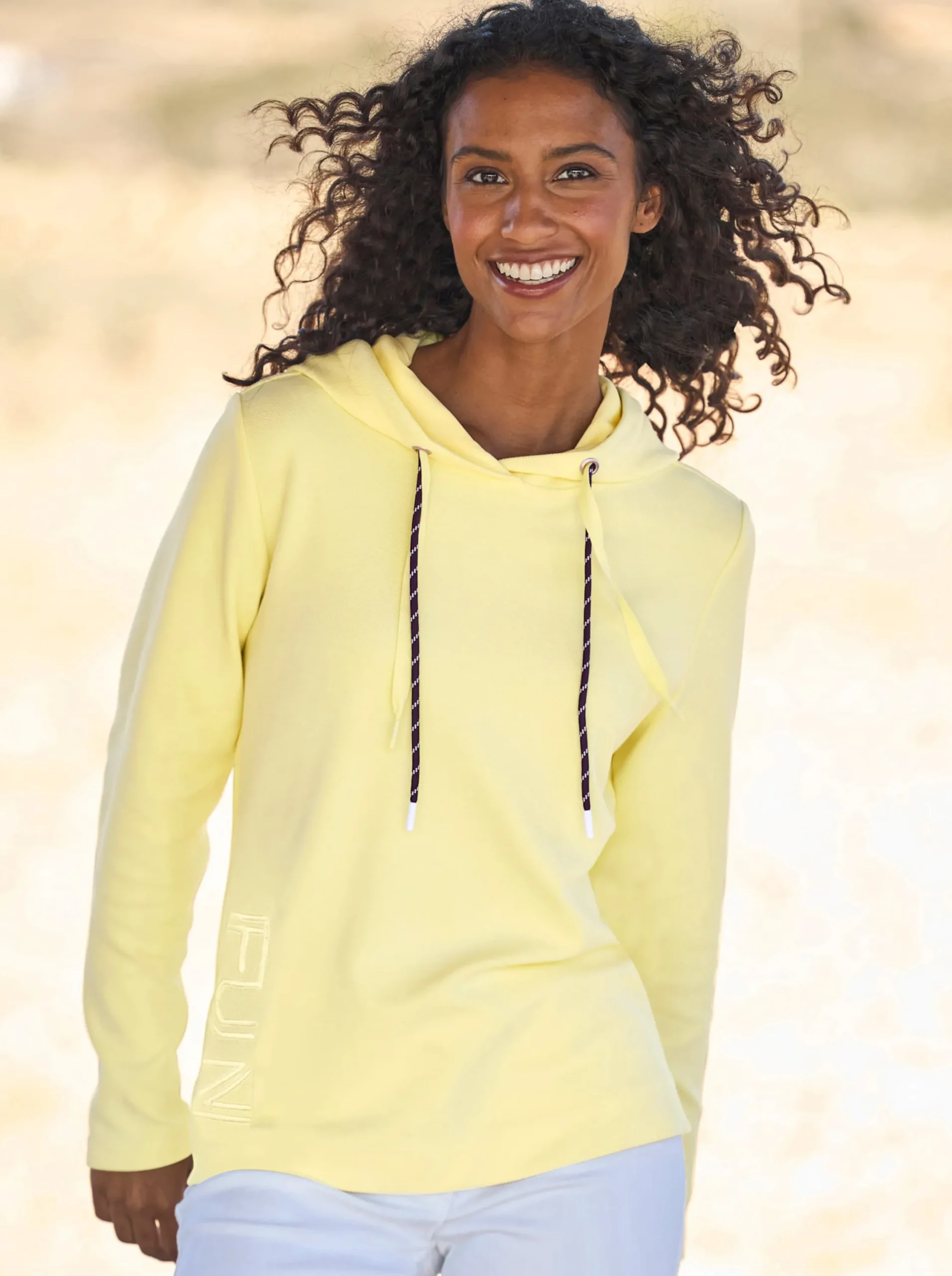 Pullover|Shirts|heine Sweatshirt zitrone
