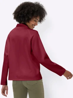 Shirts|heine Sweatshirt dunkelrot