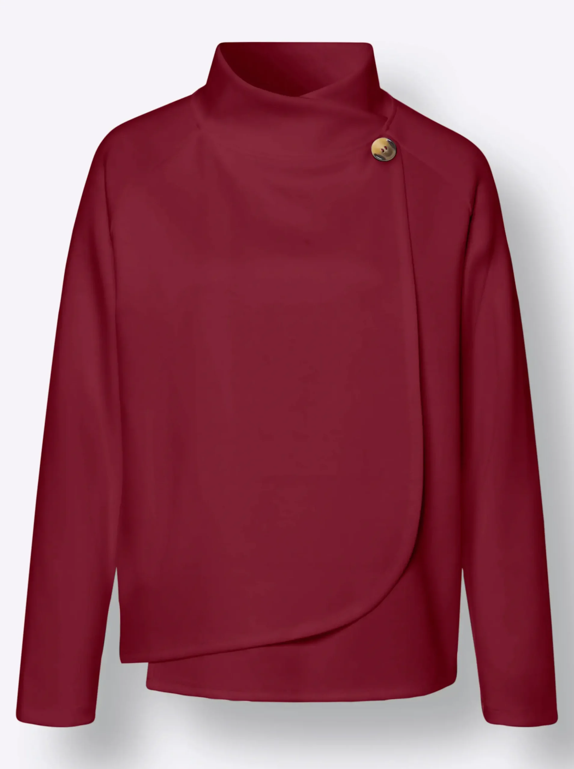 Shirts|heine Sweatshirt dunkelrot
