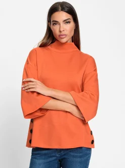 Shirts|heine Sweatshirt orange