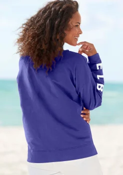Strandmode|Elbsand Sweatshirt blau