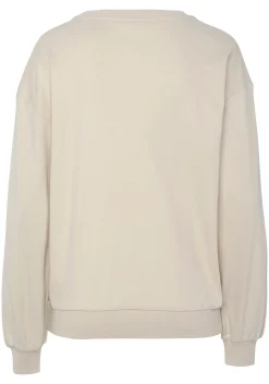 Pullover|LASCANA Sweatshirt creme