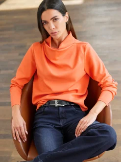 Shirts|heine Sweatshirt orange