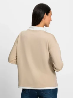 Shirts|heine Sweatshirt sand-ecru