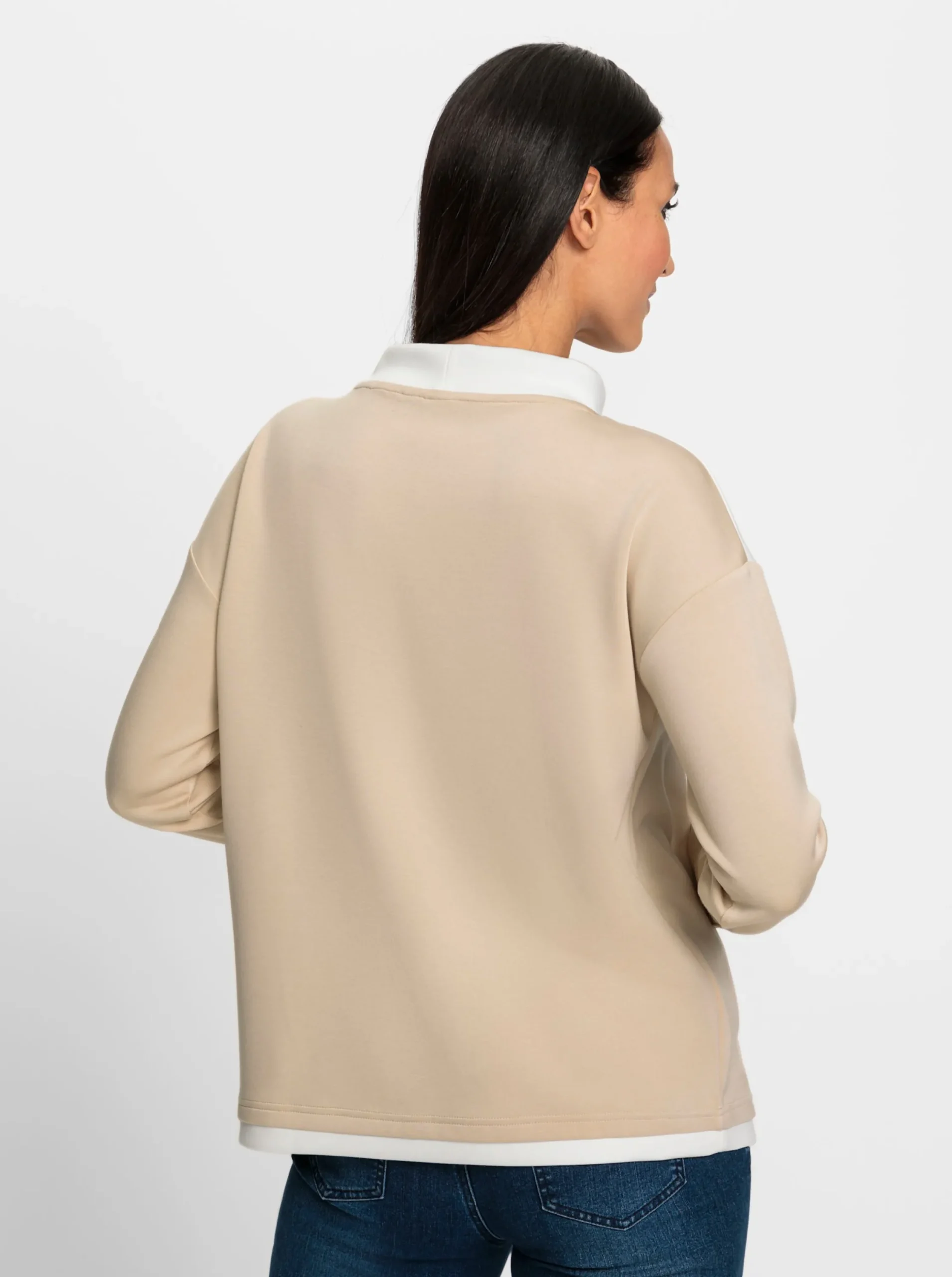 Shirts|heine Sweatshirt sand-ecru
