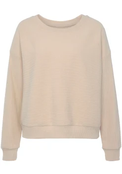 Pullover|Shirts|s.Oliver Sweatshirt creme