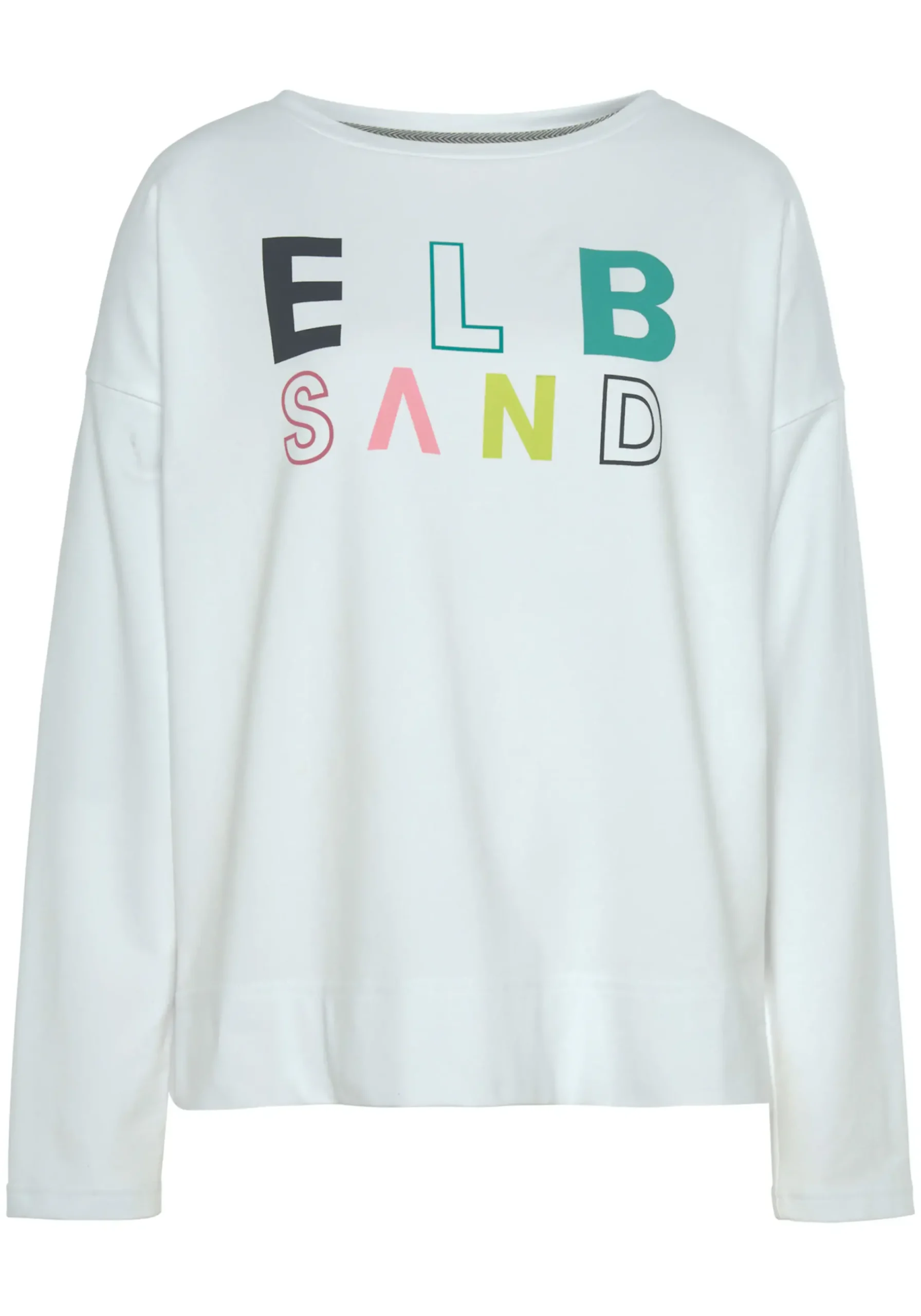 Strandmode|Shirts|Elbsand Sweatshirt weiß