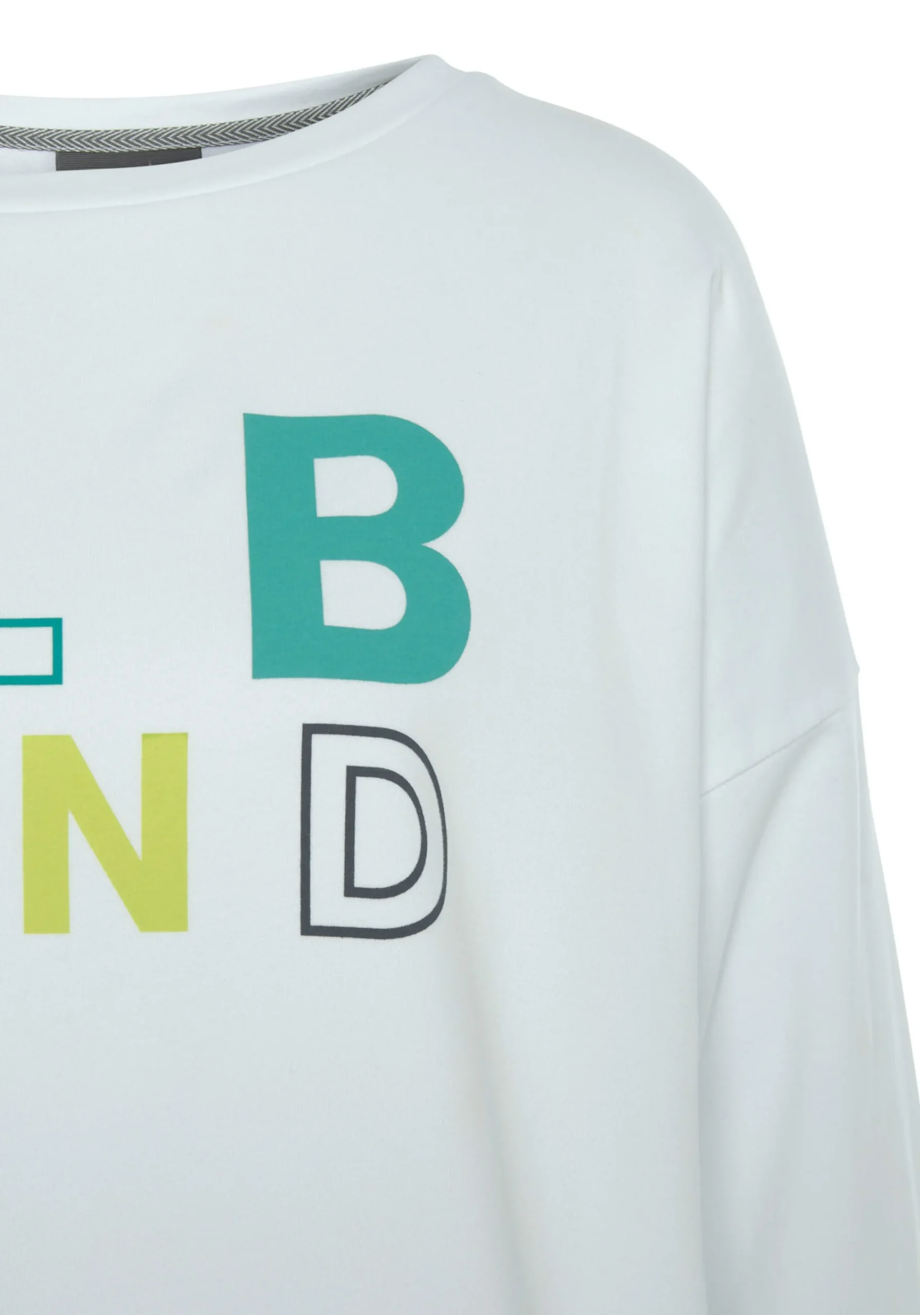 Strandmode|Shirts|Elbsand Sweatshirt weiß