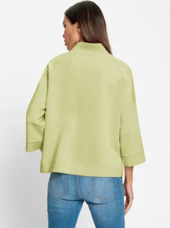 Pullover|Shirts|heine Sweatshirt pistazie
