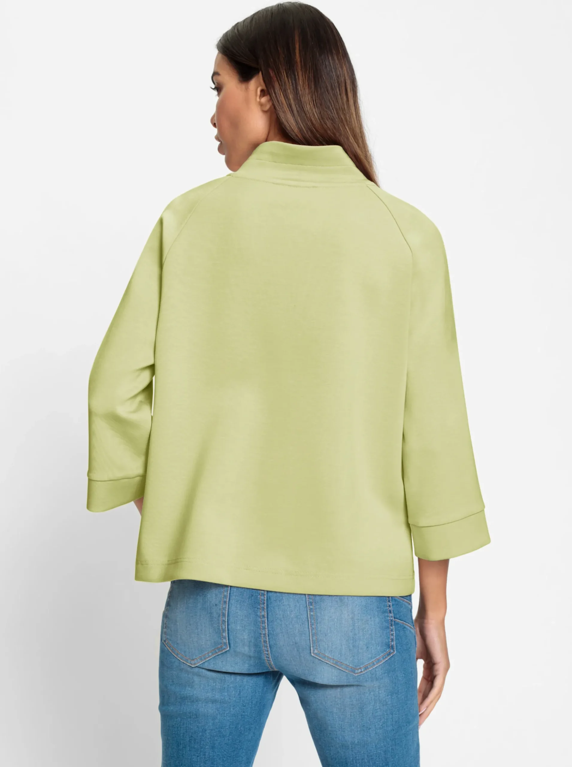 Pullover|Shirts|heine Sweatshirt pistazie