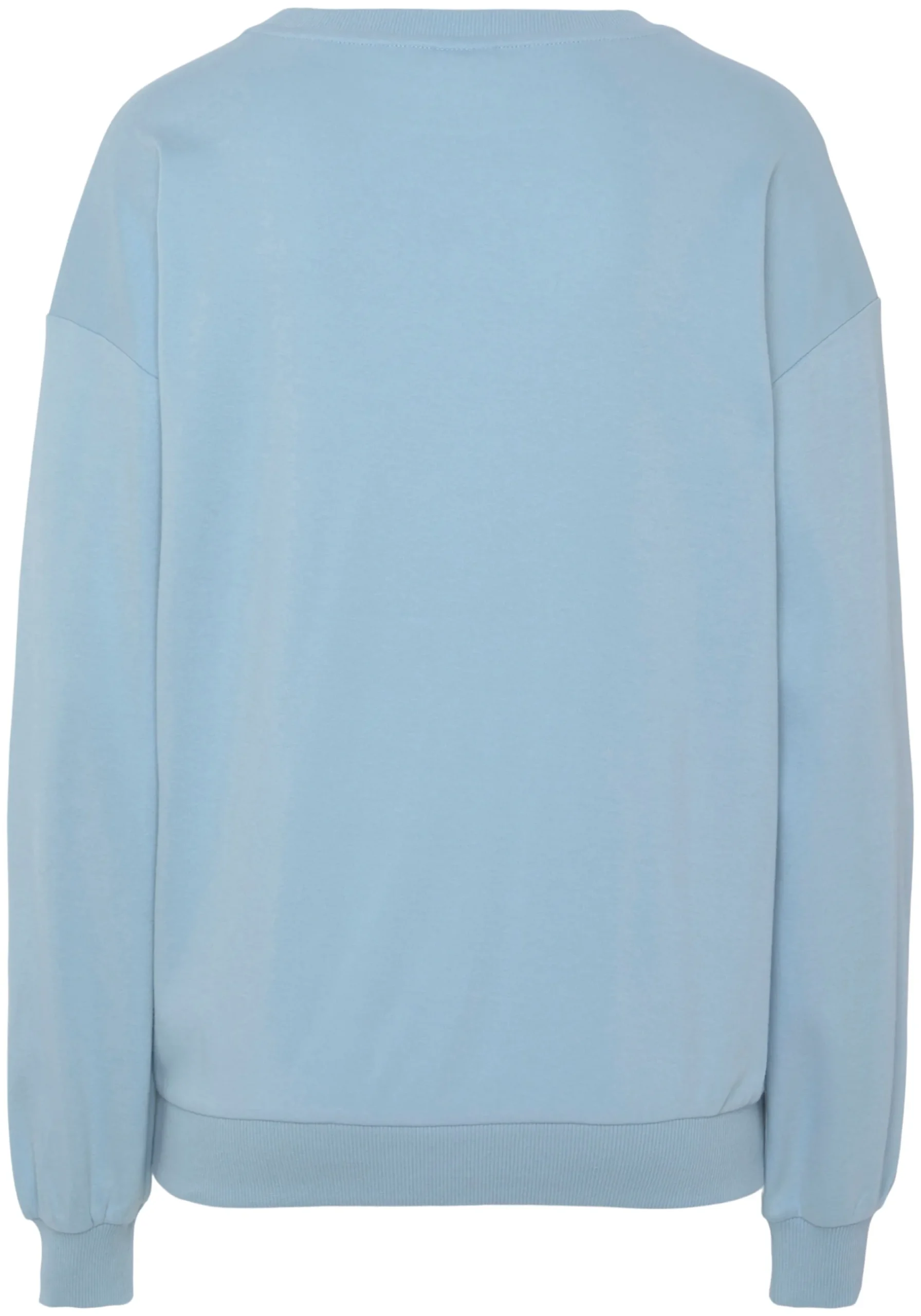Strandmode|Pullover|LASCANA Sweatshirt hellblau