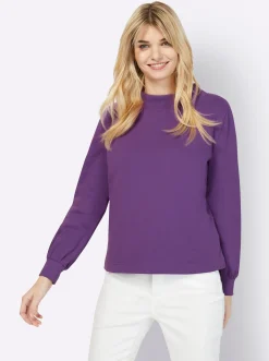 Pullover|heine Sweatshirt lila