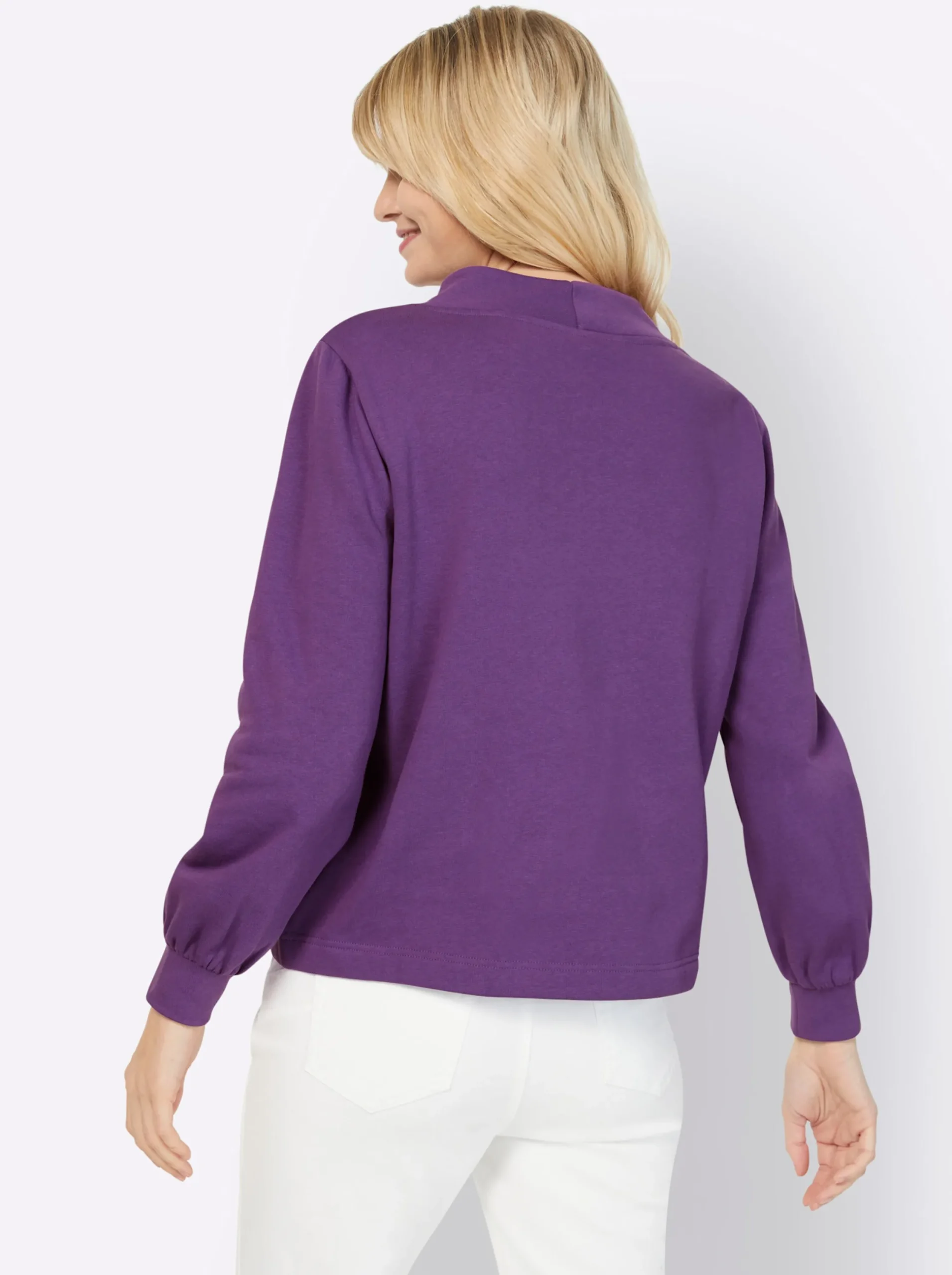 Pullover|heine Sweatshirt lila