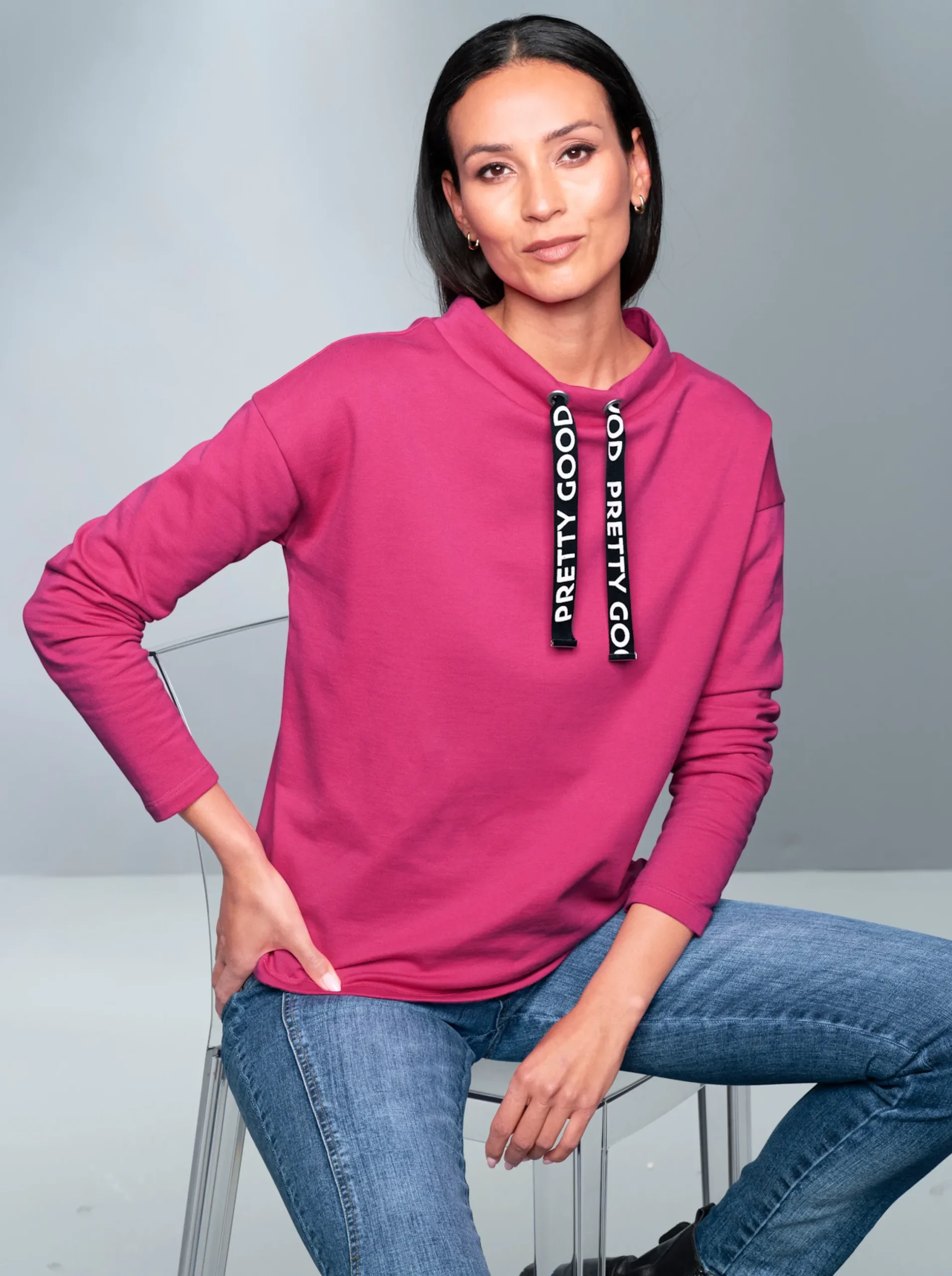Pullover|heine Sweatshirt fuchsia