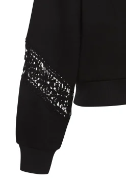 Pullover|Vivance Sweatshirt schwarz