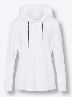 Pullover|Shirts|heine Sweatshirt weiß