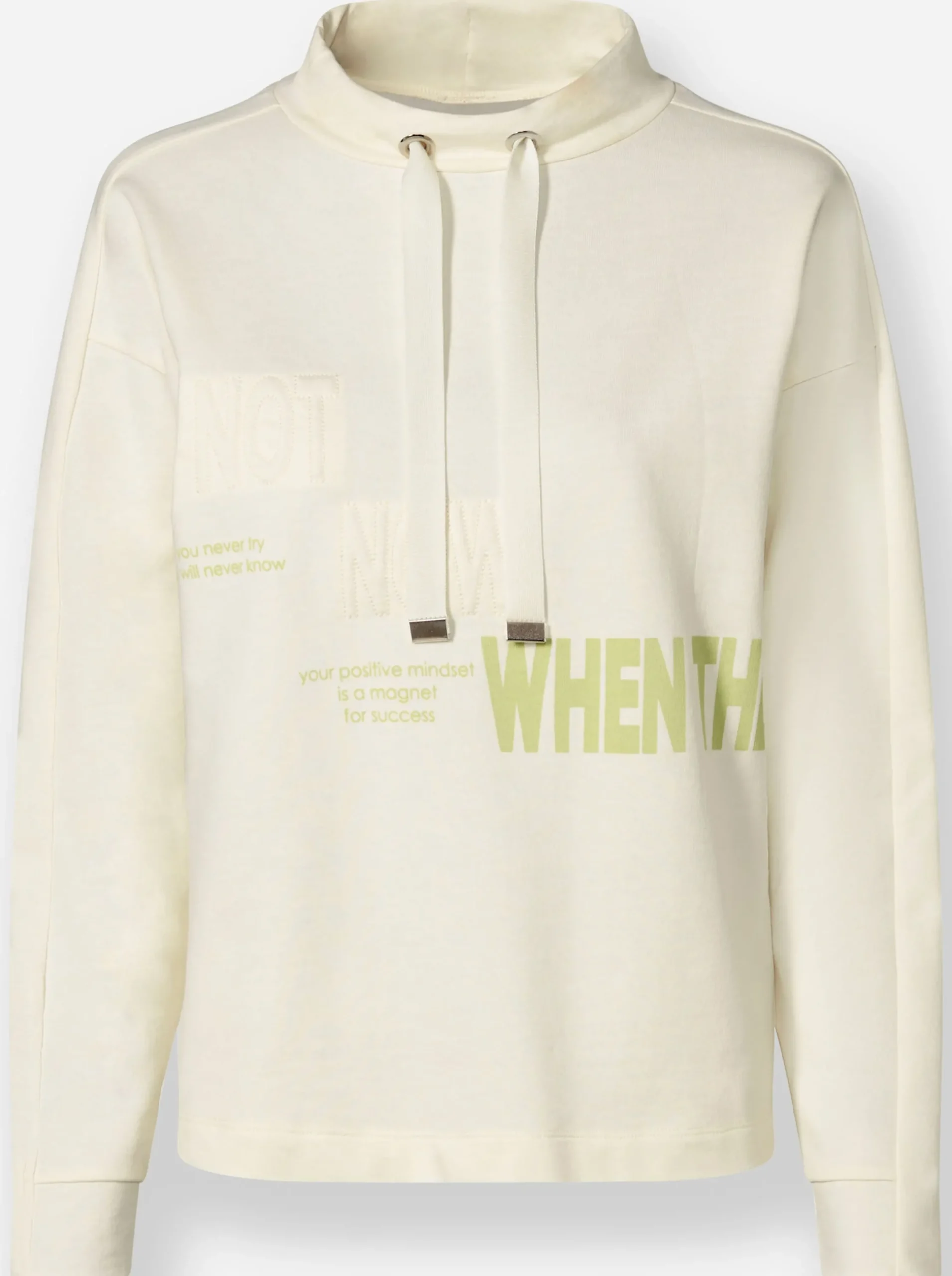 Shirts|heine Sweatshirt mit 3D-Print champagner