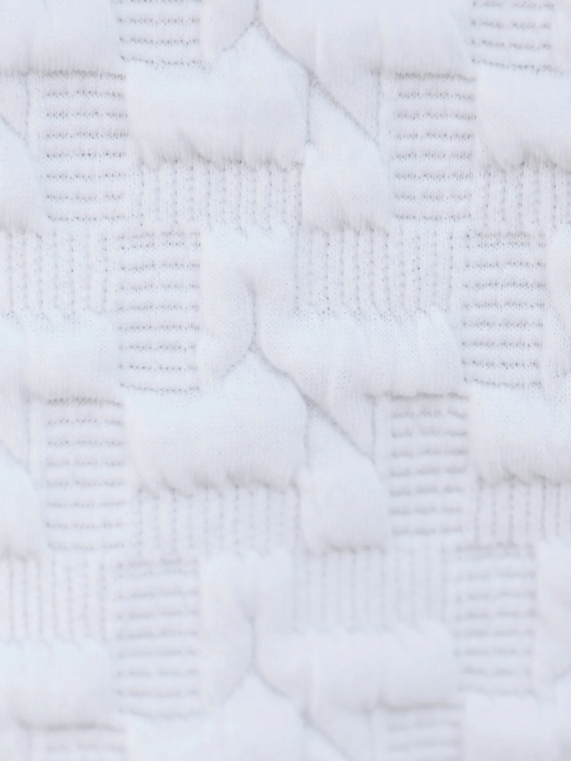 Pullover|Shirts| Sweatshirt mit Jacquard-Struktur weiß