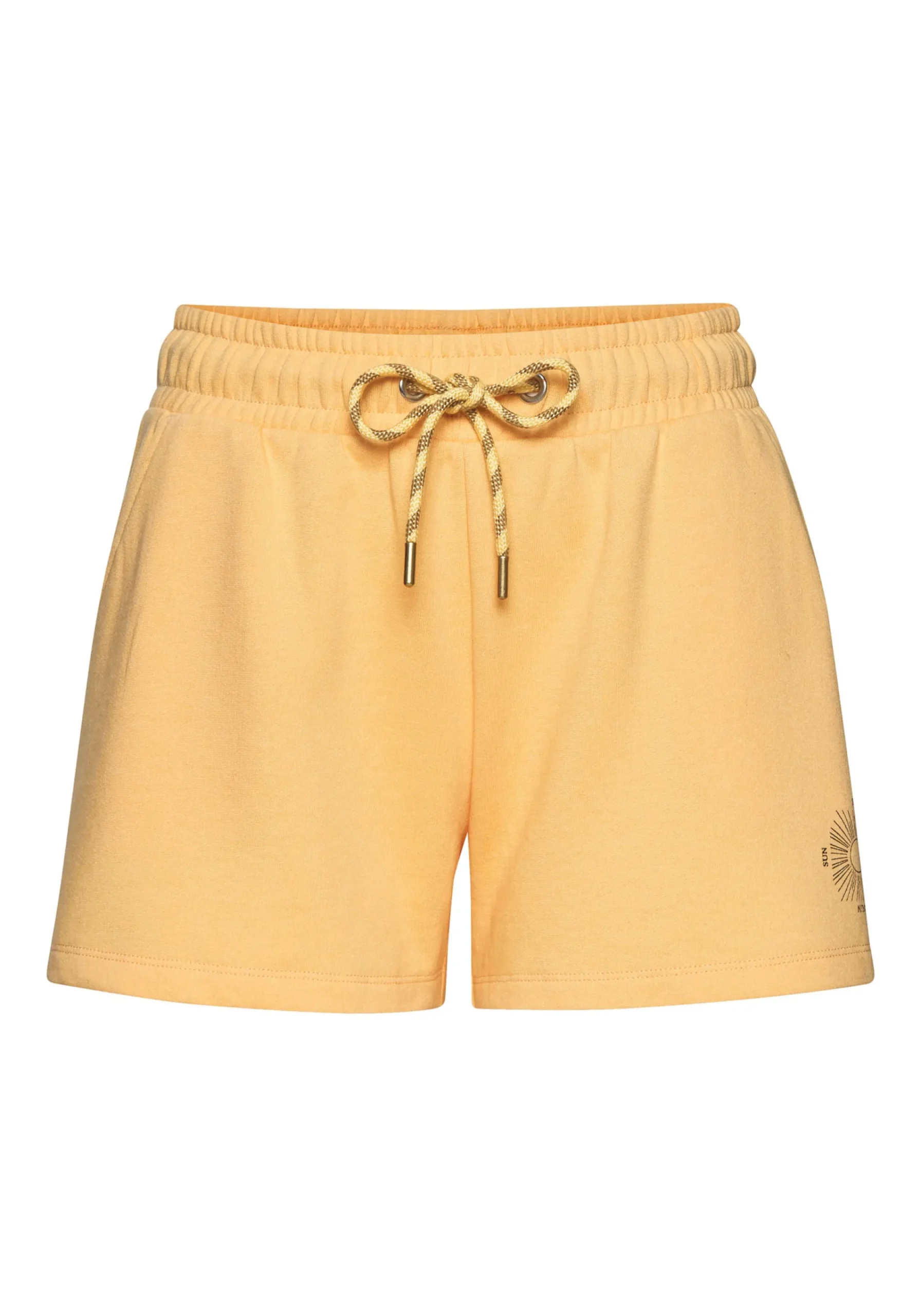 Strandmode|Hosen|Buffalo Sweatshorts gelb
