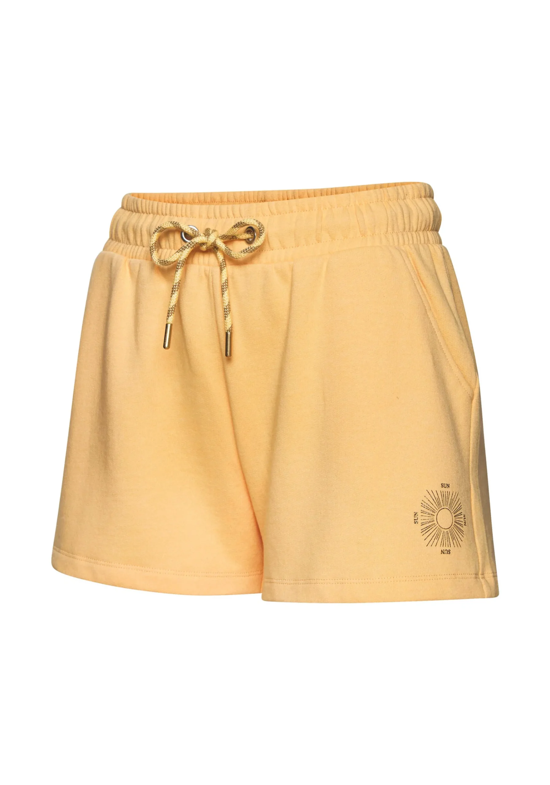 Strandmode|Hosen|Buffalo Sweatshorts gelb