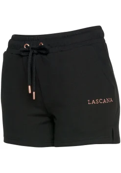 Hosen|LASCANA Sweatshorts schwarz