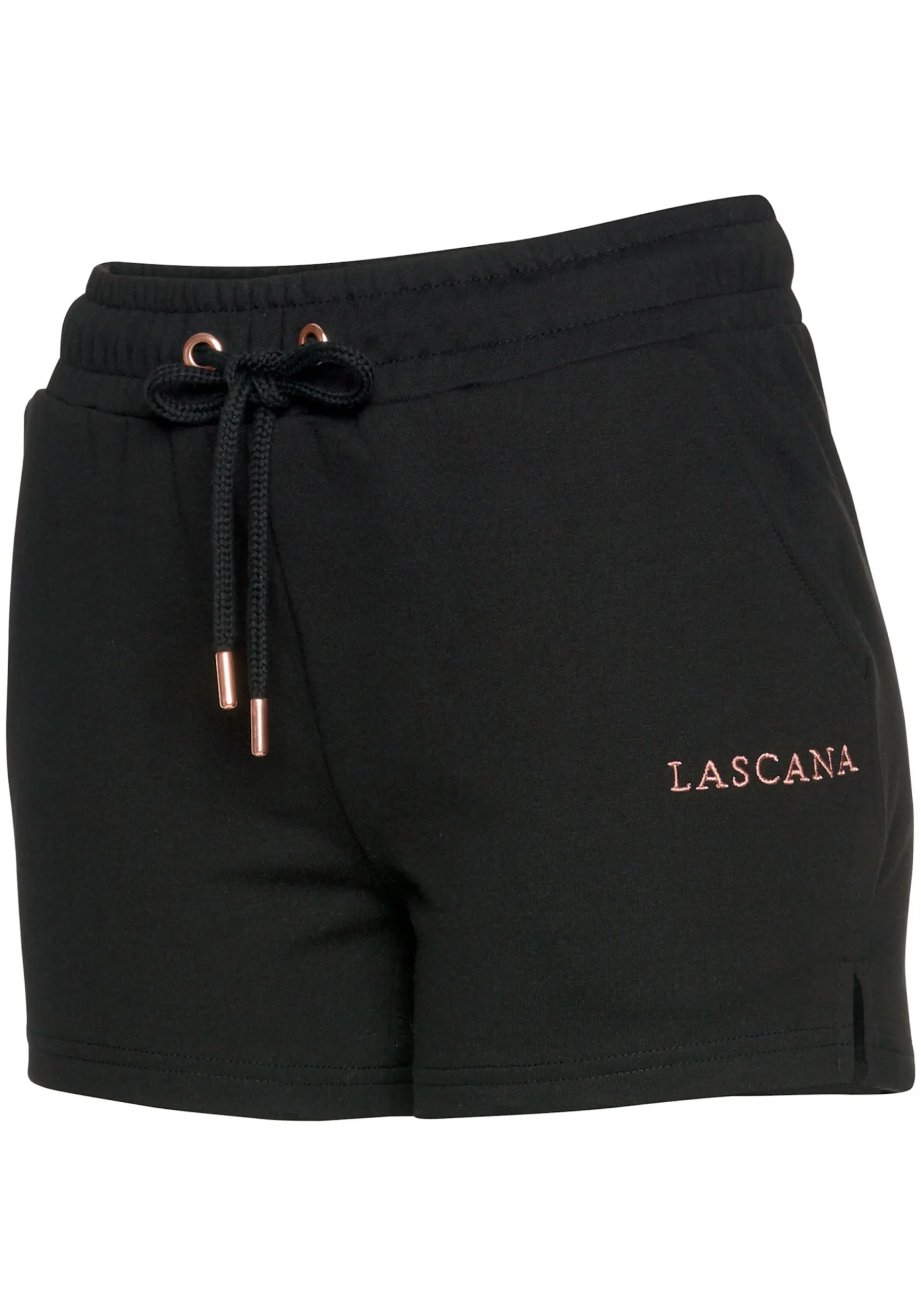 Hosen|LASCANA Sweatshorts schwarz