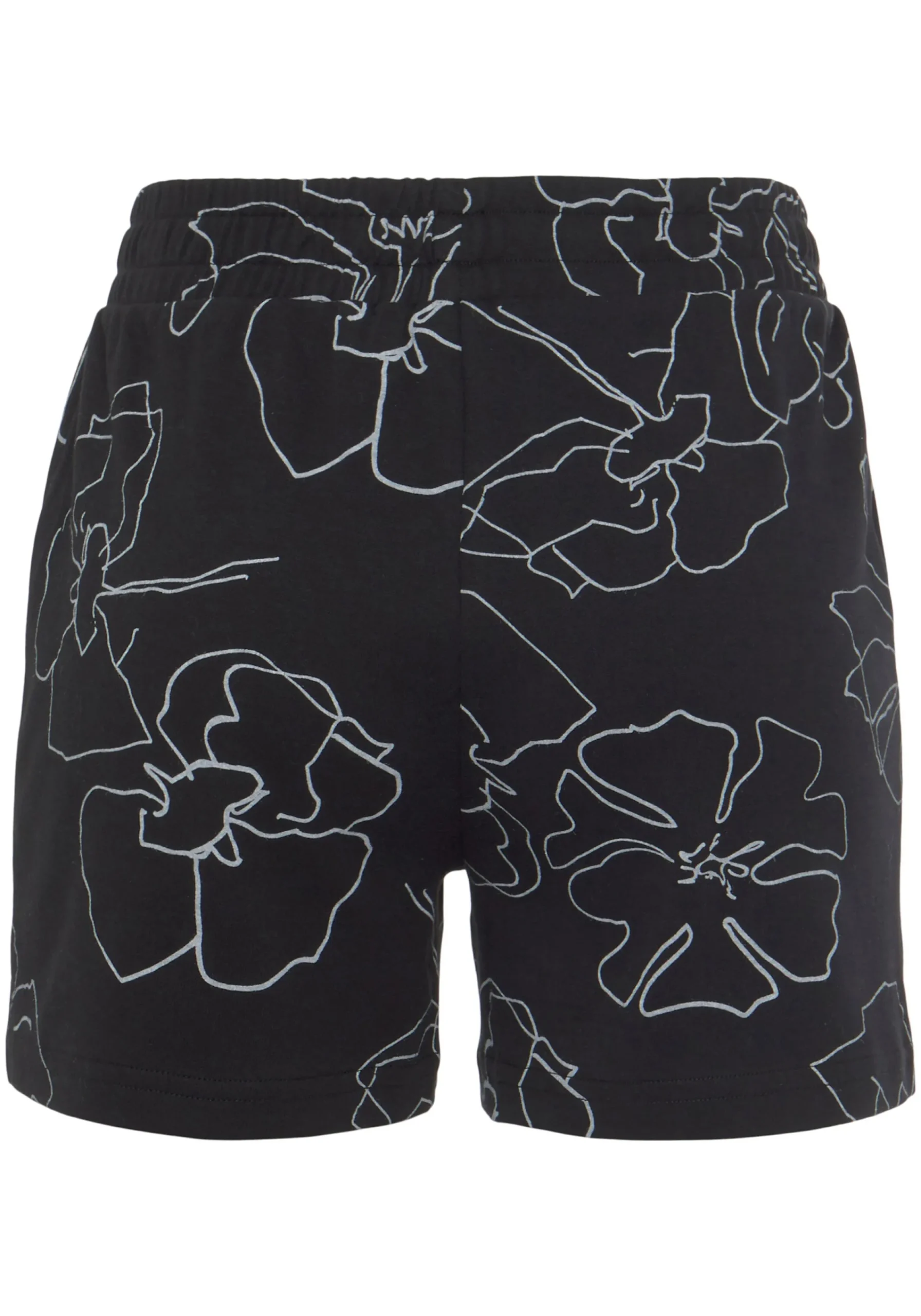 Strandmode|Hosen|LASCANA Sweatshorts schwarz