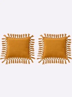 Tagesdecken|Pereira da Cunha Tagesdecke cognac
