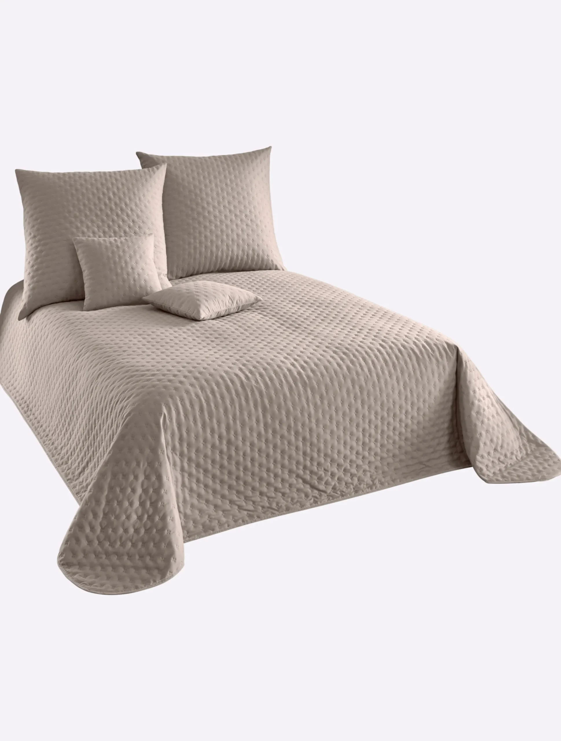Tagesdecken|heine home Tagesdecke taupe
